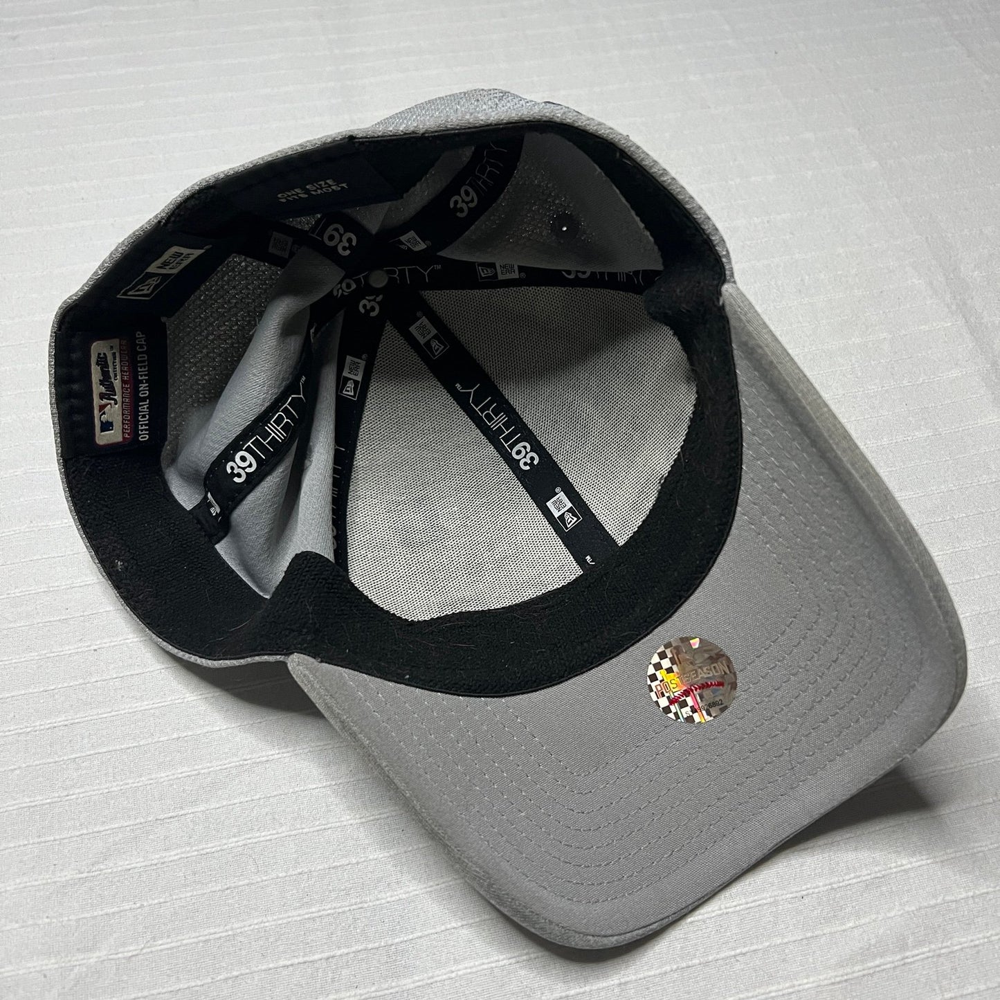 2016 World Series Baseball Hat Cap MLB One Size Gray New Era