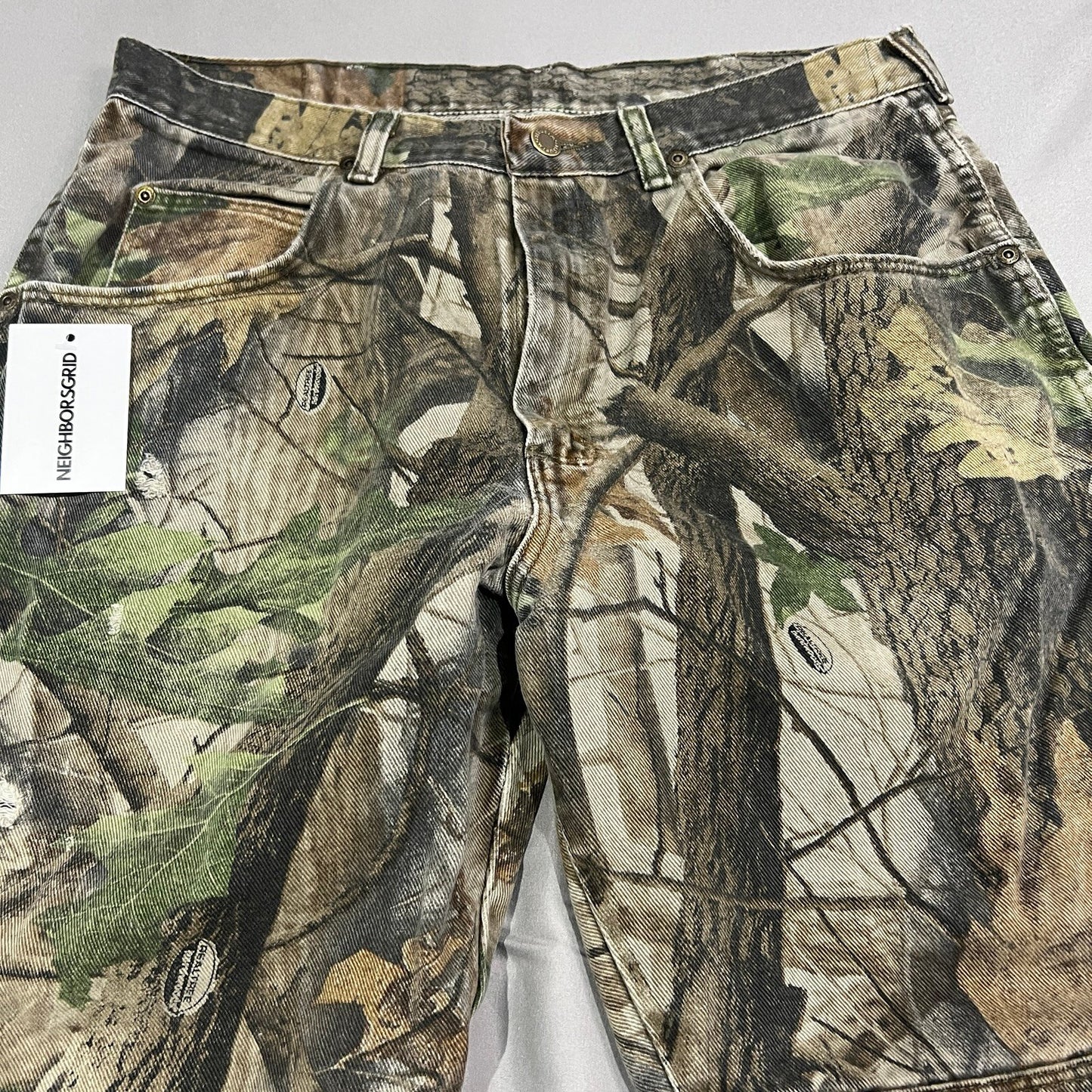 Real Tree Mossy Oak Outdoor Hunting Camouflage Pants Green Real Tree Mens 34x30