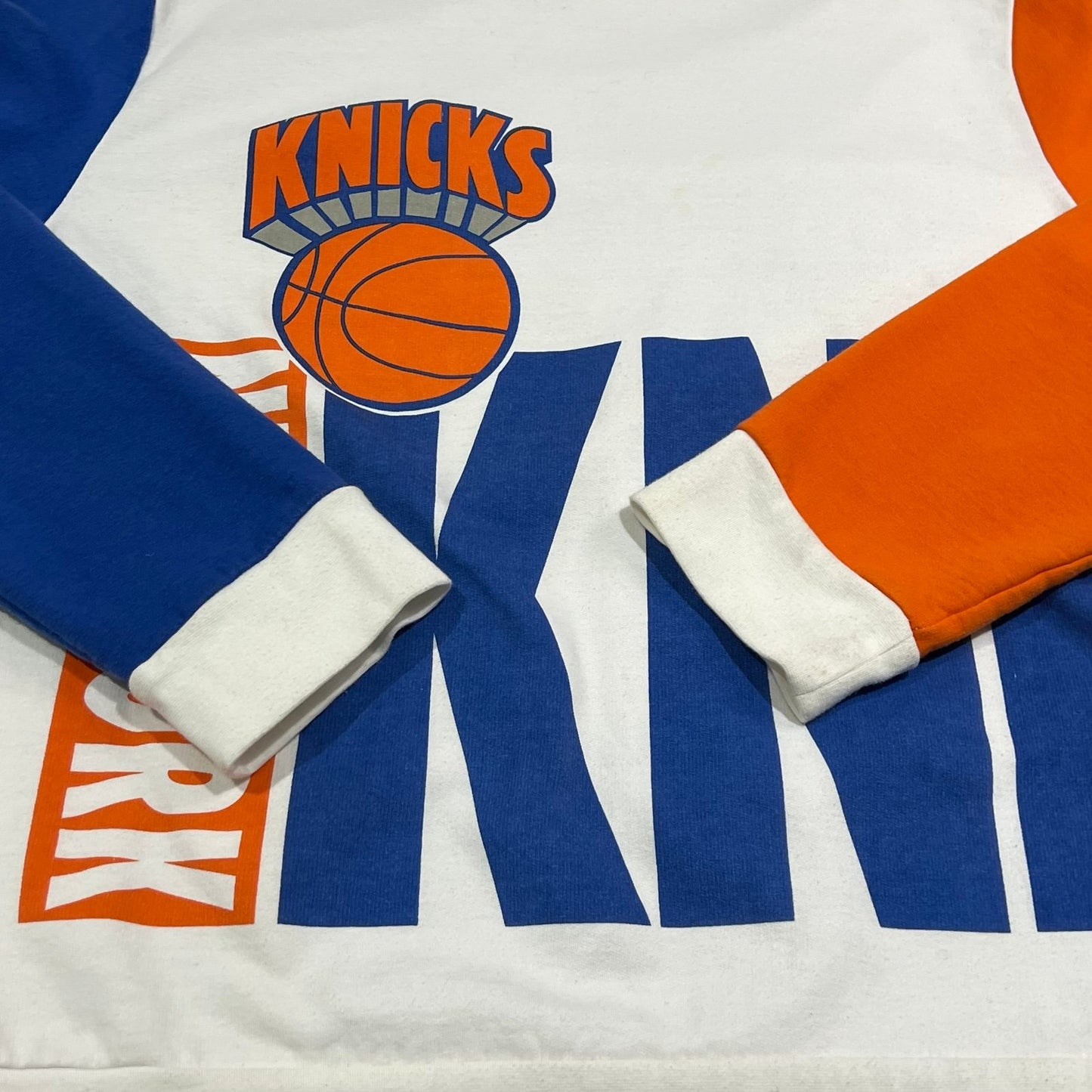 Vintage New York Knicks Hardwood Classics Sweater Mens Medium NBA