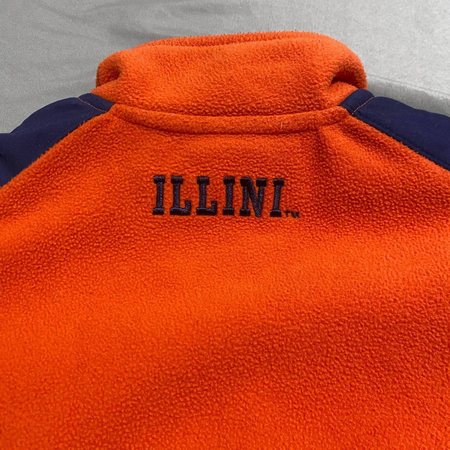 Vintage University of Illinois Kids Toddler 2T Fleece Jacket Logo Athletic