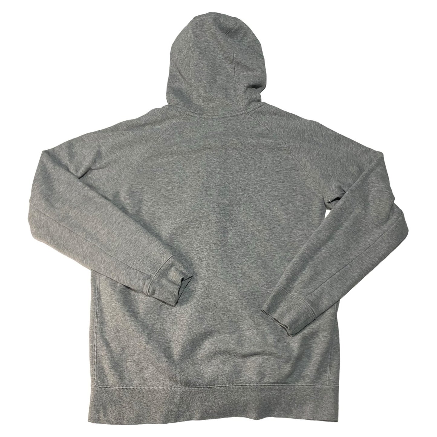 Air Jordan Hoodie Mens Large Gray Sweat Shirt Full Zip Jumpman