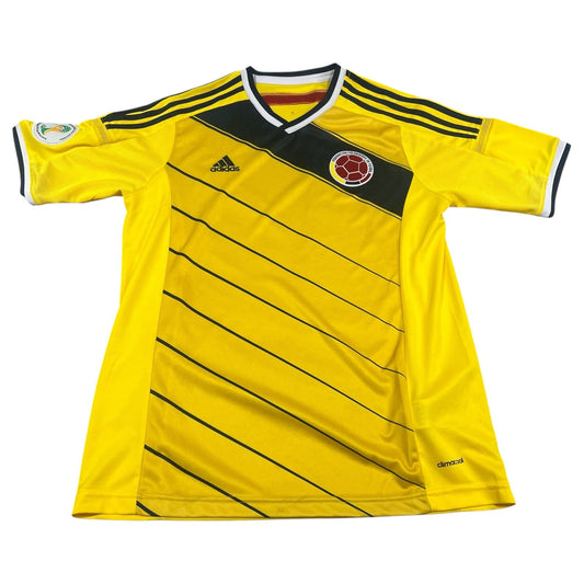 Adidas National Team Soccer Jersey 2014-2015 Home World Cup Mens Small Yellow