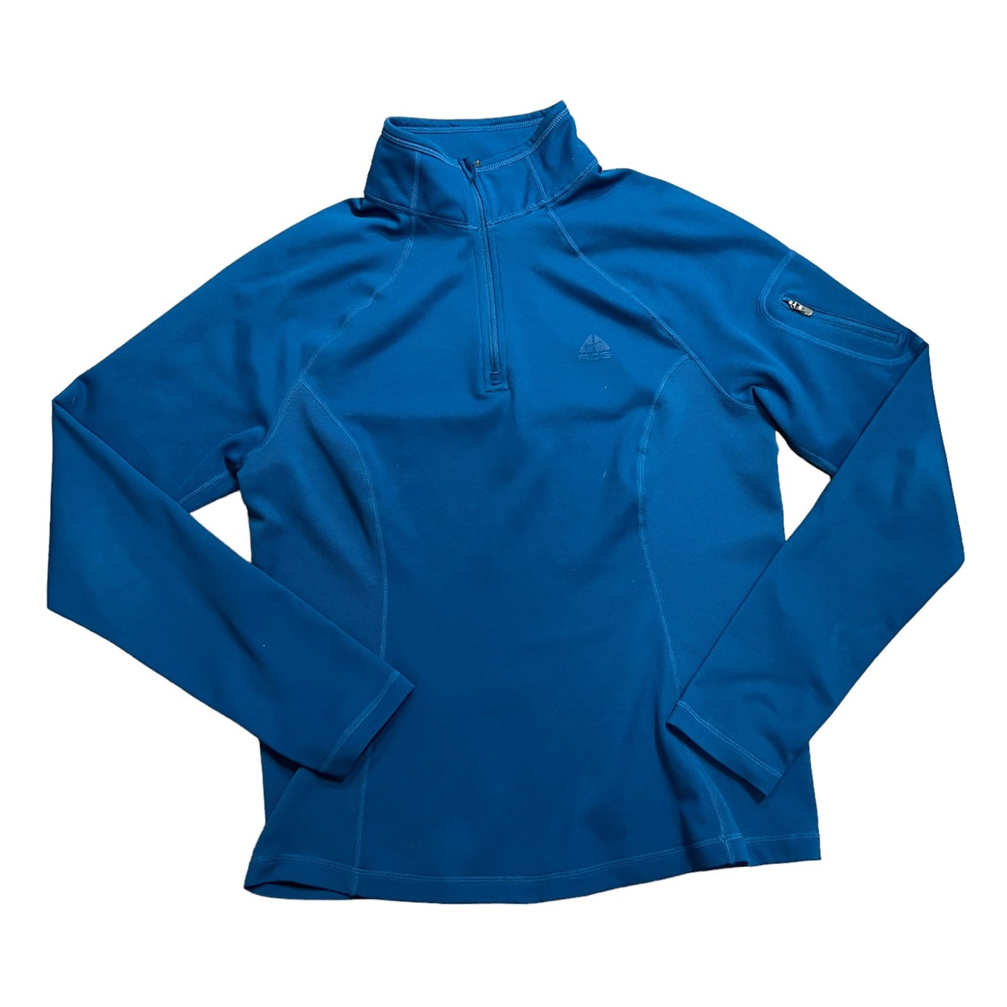 Nike ACG Quarter Zip NikeFitDry Women's Medium Lightweight Jacket Blue