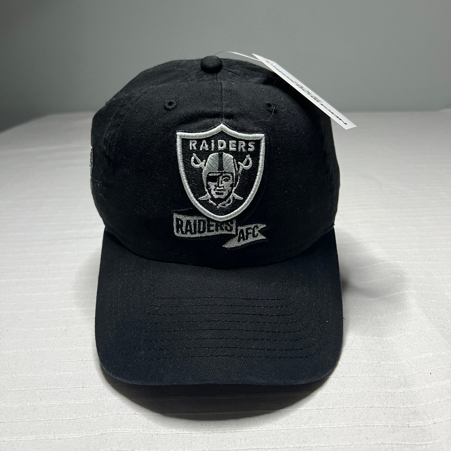 NWT Las Vegas Raiders AFC Dad Hat New Era Black Adjustable Cap One Size NFL