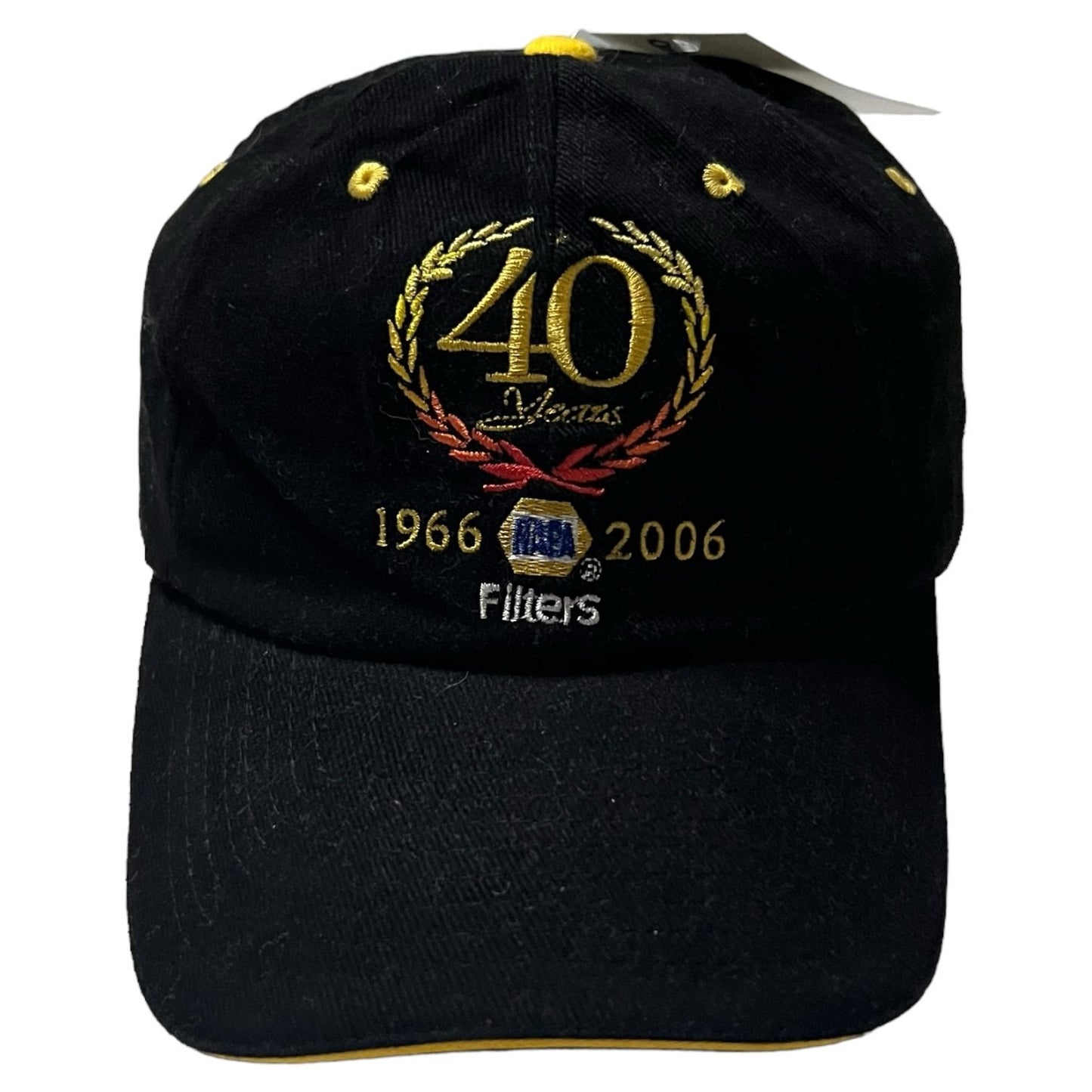 NAPA Auto Parts 40 Years Filters Baseball Hat Strapback Adjustable Black