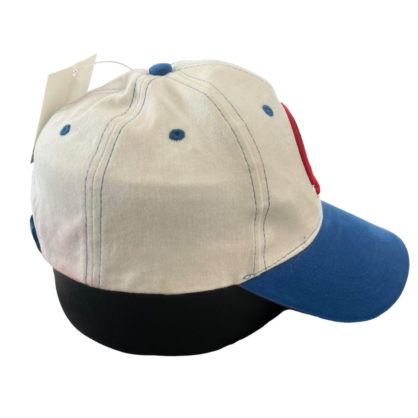 Chicago Cubs Hat Strapback MLB White Blue Adjustable Culvers Cap Baseball