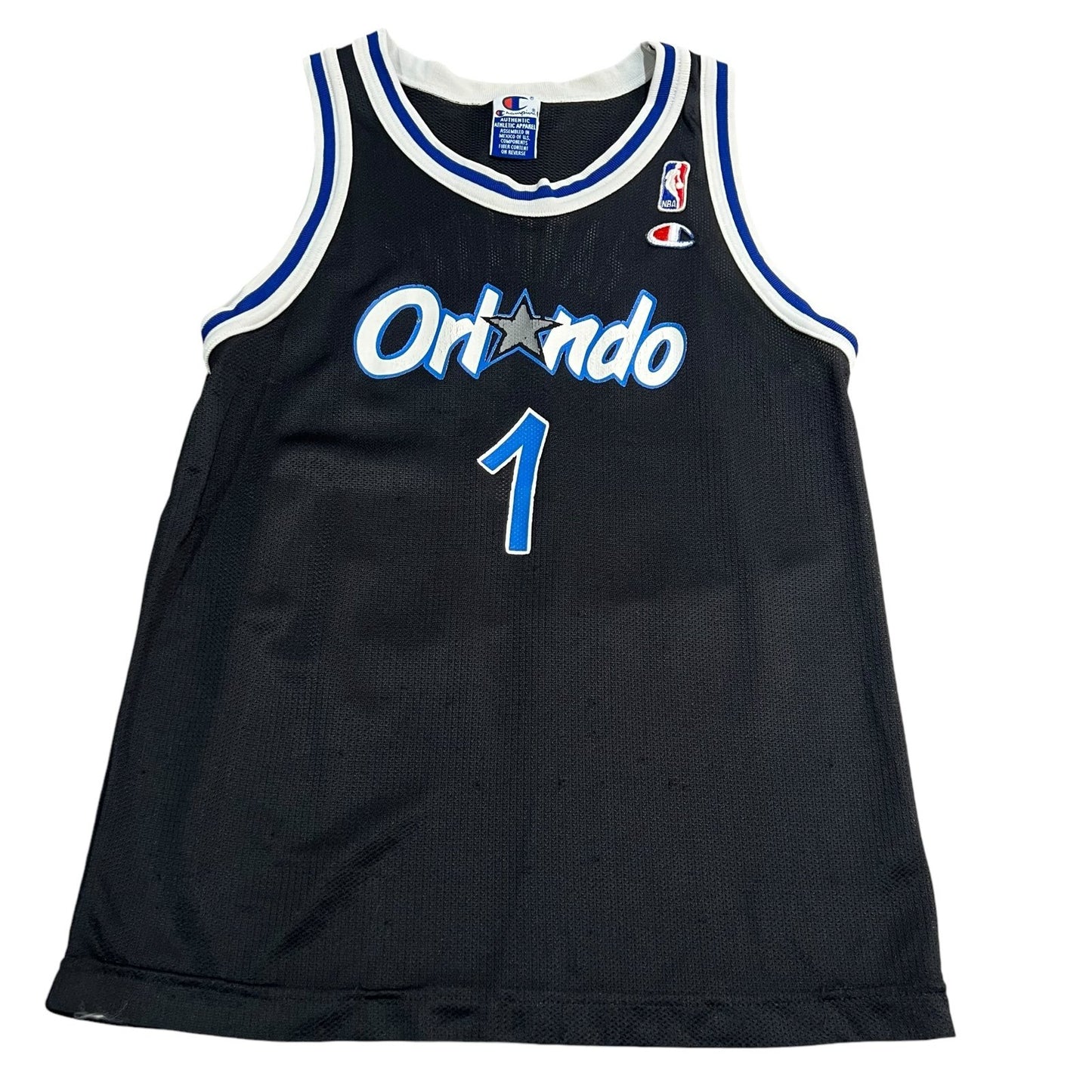 Vintage 90's Anfernee Deon Penny Hardaway Jersey Orlando Magic Kids Youth XL