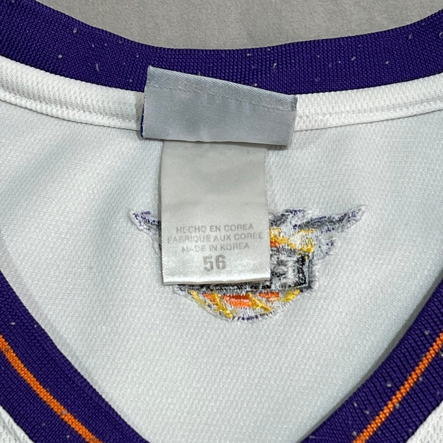 Vintage Steve Nash Phoenix Suns Jersey Mens 56 Reebok NBA Stitch Sewn White