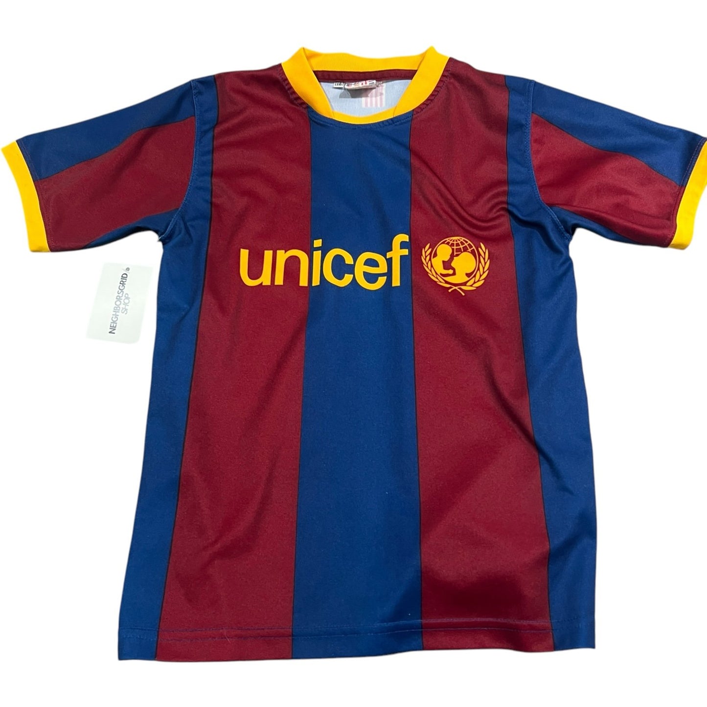 FC Barcelona Jersey David Villa Kids Youth XL Soccer #7 Futbol