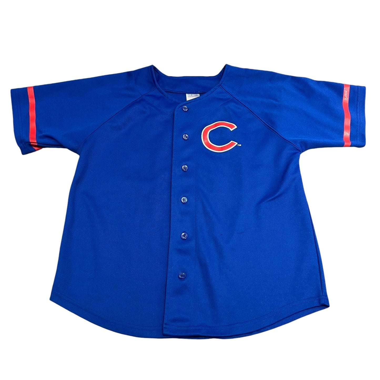 Vintage Sammy Sosa Chicago Cubs Jersey Kids Youth Medium #21 Blue MLB