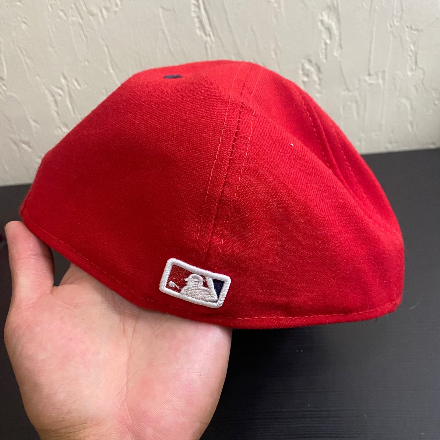 New Era Washington Nationals MLB Fitted Hat 7-5/8 Men’s Red